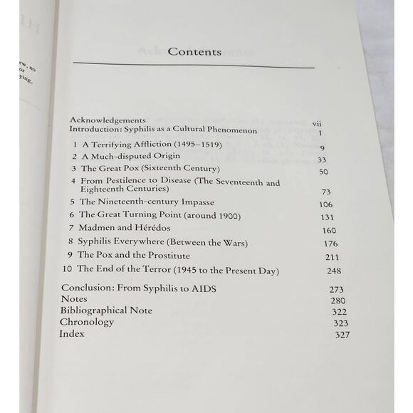 History of Syphilis By Claude Quetel From 1495-Present Vintage Paperback 1990 - Picture 7 of 9